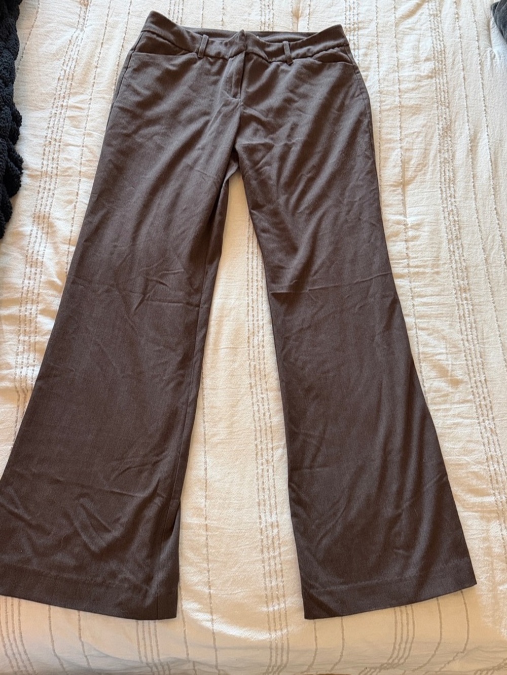 New York and company vintage Brown Flare Pants slacks